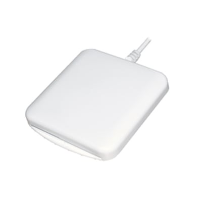 2de keus - Nieuwstaat: Zetes ACR38 eID kaartlezer - wit