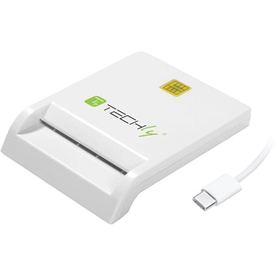 Techly lecteur eID- USB-C (CAM-USB2TYC)