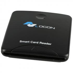Logon Lecteur de carte d’identité eID & USB-C  - Noire (LCR002USBC)